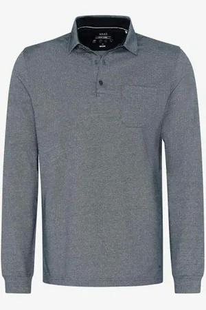 Leineweber T-shirt col tunisien manches longues L