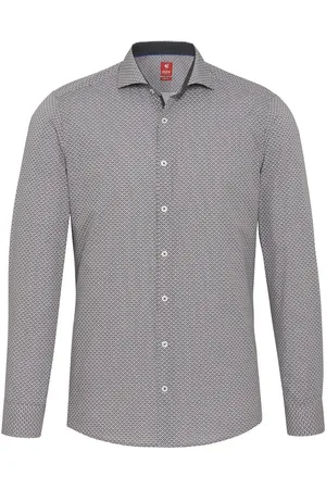 Pure T-shirt col tunisien manches longues L