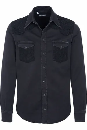 Dolce & Gabbana T-shirt col tunisien manches longues 39