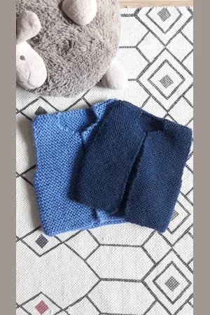 AnatoleEtVereda Gilet De Berger Tricoté Main En Laine Pour Bébé, Vêtement D
