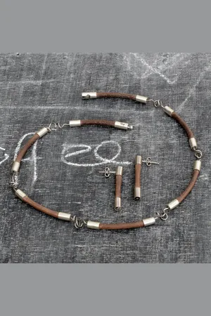 menno Collier Boho Homme Et Cuir