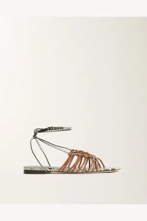 Fabiana Filippi Sandales En Cuir De Veau, Cuir