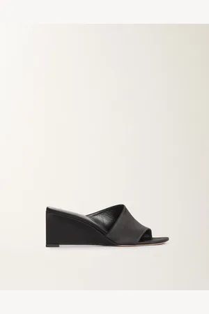 Fabiana Filippi Chaussures Compensées En Satin Stretch