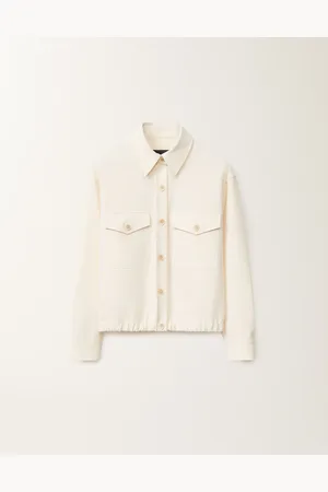 Fabiana Filippi Bomber En Techno Tailoring, Beurre