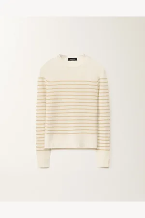 Fabiana Filippi Pull En Gaze De Cachemire, Or