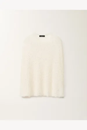 Fabiana Filippi Cape En Mohair, Mastic