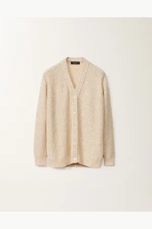 Fabiana Filippi Cardigan En Maille De Coton À Paillettes