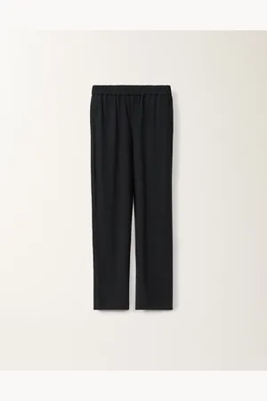 Fabiana Filippi Pantalon Orvieto En Sablé Stretch, Nuit