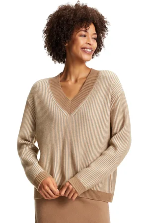 Falke Femmes Pull-over col en V