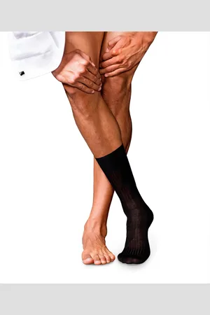 Falke No. 10 Pure Fil d´Écosse Hommes Chaussettes
