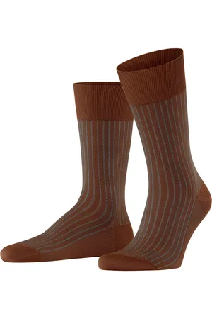 Falke Oxford Stripe Hommes Chaussettes