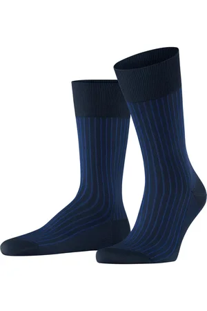 Falke Oxford Stripe Hommes Chaussettes