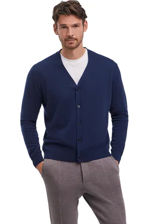 Falke Hommes Cardigan col rond