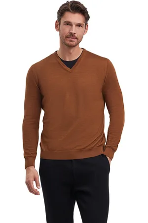 Falke Hommes Pull-over col en V