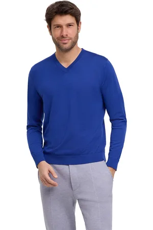 Falke Hommes Pull-over col en V