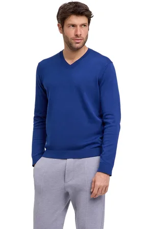 Falke Hommes Pull-over col en V