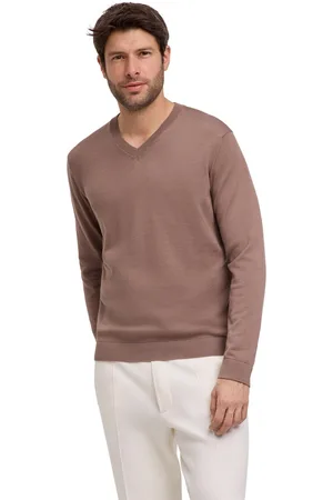 Falke Hommes Pull-over col en V