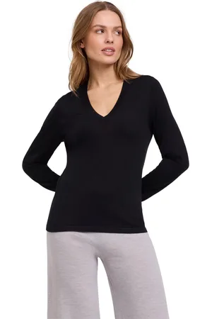 Falke Femmes Pull-over col en V