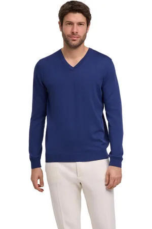 Falke Hommes Pull-over col en V
