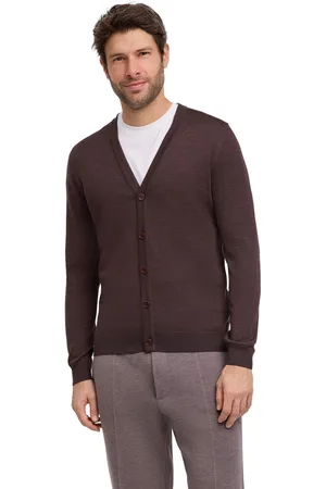 Falke Hommes Cardigan col en V