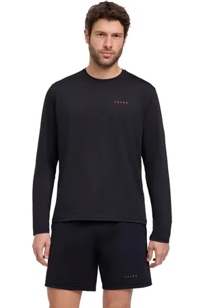 Falke Hommes Training T-shirt manches longues col rond