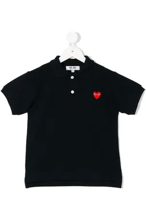 Comme des Garçons Polo à logo brodé