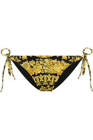 VERSACE Bas de bikini à imprimé Barocco
