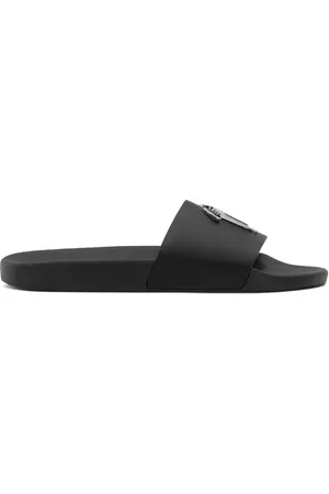 Giuseppe Zanotti Claquettes Brett à logo