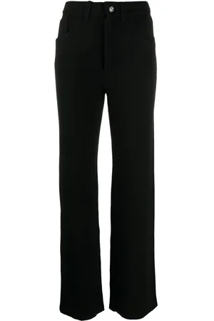 Barrie Pantalon évasé à taille haute