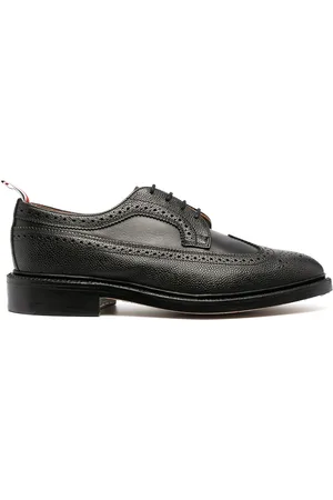 Thom Browne Richelieus Longwing en cuir grainé