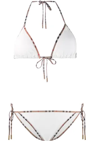 Burberry Bikini à bords Vintage Check