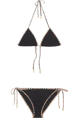 Burberry Bikini à bords Vintage Check
