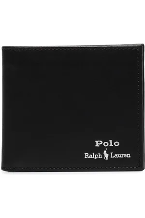 Ralph Lauren Portefeuille pliant à logo brodé