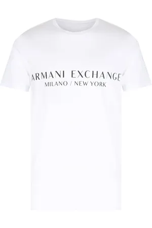 Armani Exchange T-shirt en coton à logo imprimé