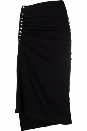 Paco rabanne Jupe mi-longue asymétrique