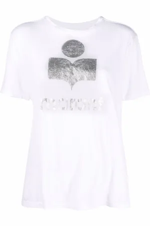 Marant Etoile T-shirt Zewel à logo imprimé