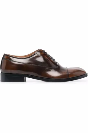 Maison Margiela Chaussures oxford en cuir ciré