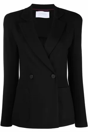 Harris Wharf London Blazer croisé en laine vierge