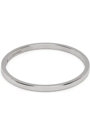 Le Gramme Bague à logo gravé