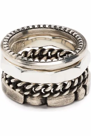 WERKSTATT:MÜNCHEN Bague à design superposé
