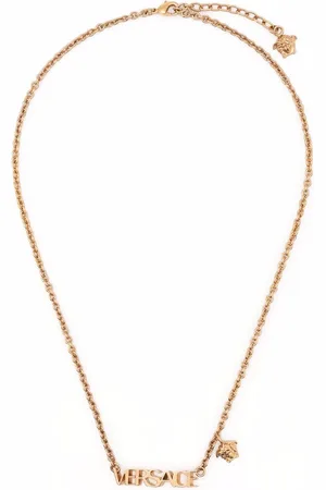VERSACE Collier à plaque logo