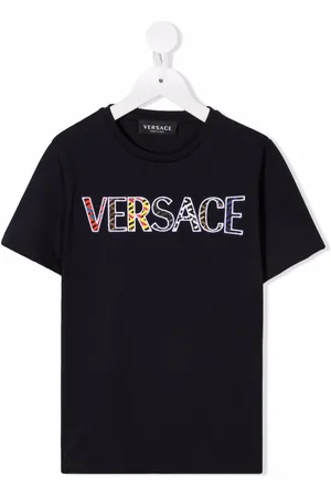 VERSACE T-shirt à logo appliqué