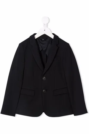 Emporio Armani Blazer à simple boutonnage