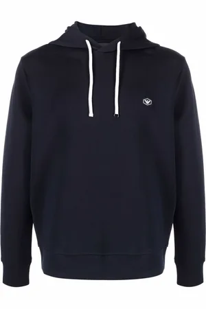 Emporio Armani Hoodie à patch logo