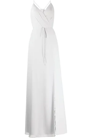 Marchesa Notte Robe longue à dos-nu