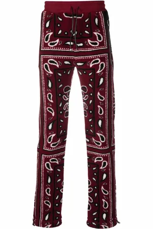 AMIRI Pantalon de jogging à imprimé bandana