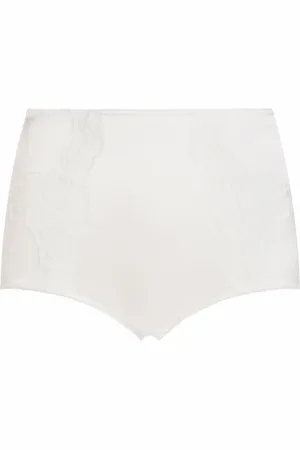 Dolce & Gabbana Culotte taille-haute à empiècements en dentelle