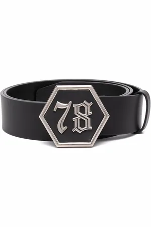 Philipp Plein Ceinture à boucle logo