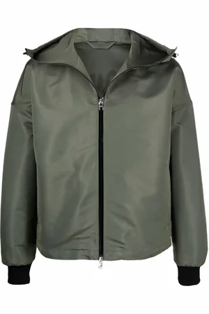 Alexander McQueen Coupe-vent à logo imprimé