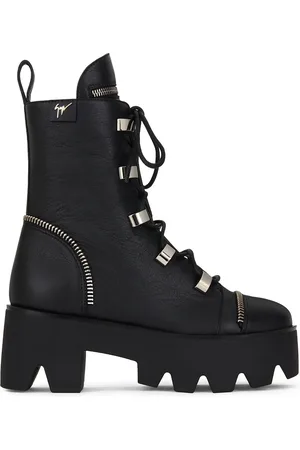 Giuseppe Zanotti Bottines à semelle épaisse